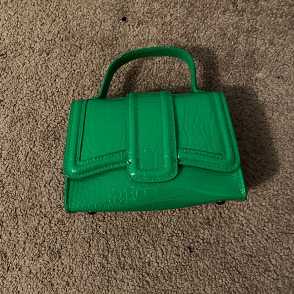 ZARA - Green bag. - Picture 1 of 5